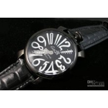 New Gaga Milano Milan, Italy, 38mm Black Dial Belt Ladies Watches Qu