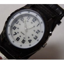 New Great Northwest Silver Military Time Large Watch w/ Box $199
