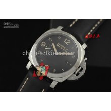 New Style Luminor Marina Gmt Pam 3 Days Watch Valjoux 7750 Automatic