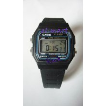 New Vintage Casio F 91 W Black Digital Sport Watch