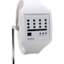 Nooka Watch Zub Zot White 20mm Zubzotwt20