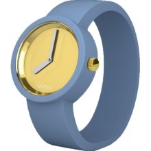 O Clock Ocgd27-m Gold Sky Blue Watch O Clock Ocgd27-m Gold Sky Blue Watch