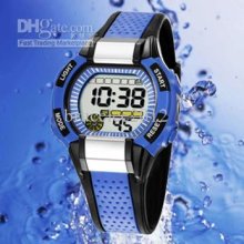 Ohsen Luxury Children Silicone Jelly Digital Sport Led Watch Cartoon