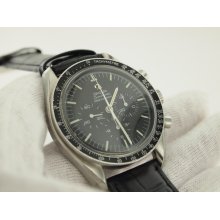 Omega Mens Stainless Steel Speedmaster Original Moon Watch.