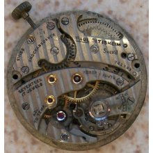 Paul Ditisheim Solvil Wristwatch Movement & Dial 26 Mm. Balance Ok. To Restore