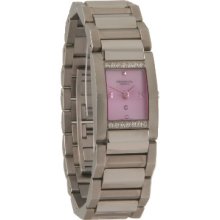 Philippe Charriol Megeve Ladies Pink Mop Diamond Swiss Quartz Watch