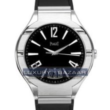 Piaget Polo Date (WG/Black /Leather)