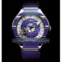 Piaget Polo Tourbillon Relatif dedicated to Venice (WG/Blue -MOP/ Blue Leather)
