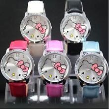 Pink Hello Kitty Wrist Watch--lady's Or Childs's