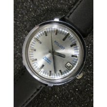 Poljot Automatic Watch Vintage Russian Soviet Mechanical Made In Ussr + Strap