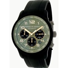 Porsche Design Dashbord Aluminum Green Dial Mens Watch 6612.17.56.1139
