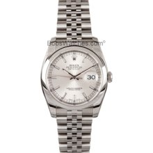 Pre-Owned Men's Rolex Datejust Stainless 116200