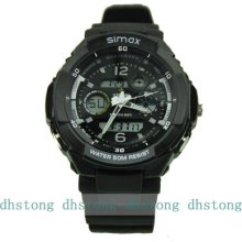 Professional Mens Diving Watch 50m Waterproof Sports Led Digital Multifunction