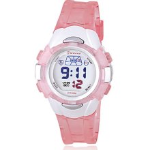 PU Women's Multi-Functional Digital Automatic Wrist Watch