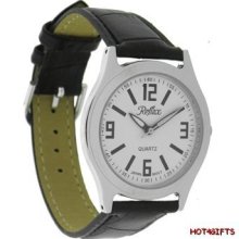 Quality Reflex Classic Quartz Gents Men's Wrist Strap Watch Fashion 3a05