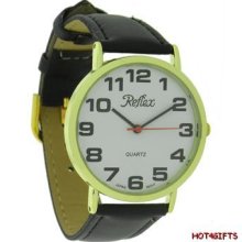 Quality Reflex Classic Quartz Gents Men's Wrist Strap Watch Fashion 7a01