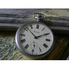 rare Vintage Molnija Ural Tales Russian Men's pocket watch USSR Working