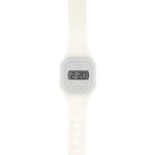 Ravel Childrens Silicone Anti-allergy Lcd White Strap Watch Rlcd.1-4