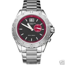 Raymond Weil 8300-st-20041 Sport Red Black Swiss Quartz Mens Watch With Box