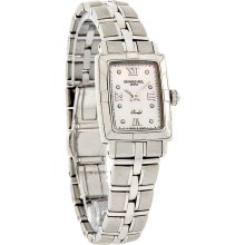 Raymond Weil Parsifal Ladies Mop Diamond Swiss Quartz Watch 9741-ST-00995