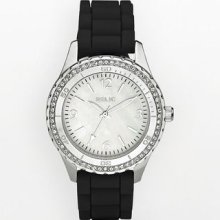 Relic Stainless Steel Crystal & Mother-of-pearl Watch Women's