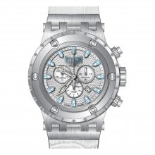 Reserve Subaqua Noma Chronograph White Dial Leather Strap 500m