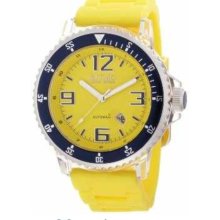 Ritmo Mvndo Men's Yellow Hercules Automatic Watch Ritmo Mundo