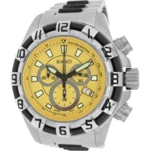 Roberto Bianci 7064Ttgun Yel Men'S 7064Ttgun Yel Pro Racing Watch