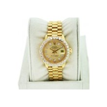Rolex Datejust 69178 Ladies Presidential with Diamond Dial and Bezel
