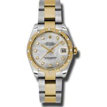 Rolex Datejust Midsize Diamonds 178343 mdo Women's Watch