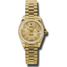 Rolex Lady Diamond President 26mm 179138 CHJDP Womens Watch