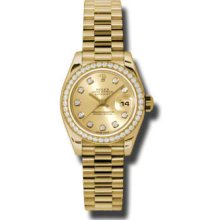 Rolex Lady Diamond President 26mm 179138 CHDP Womens Watch