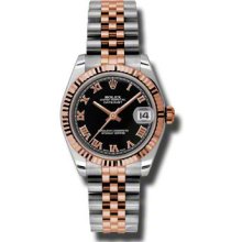 Rolex Oyster Perpetual Datejust 31mm 178271 bkrj women Watch