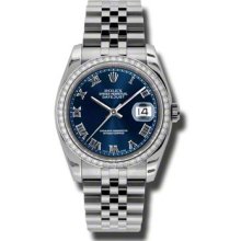 Rolex Oyster Perpetual Datejust 116244 BLRJ MEN'S Watch