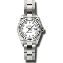 Rolex President White Gold 179179 WDO WOMEN'S WATCH