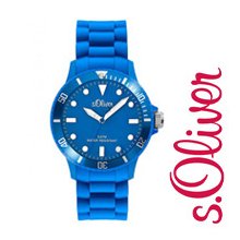 s.Oliver Silicone Band Watch SO-2301-PQ Unisex
