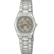 Seiko 5 Ladies Automatic Series Self Winding Watch W/ Gray Dial