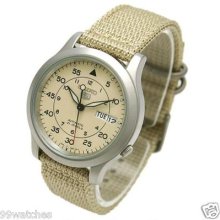 Seiko 5 Latest Mens Automatic Military Style Snk803k2
