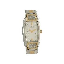 Seiko Ladies' Diamond Two Tone Bracelet SZZC52