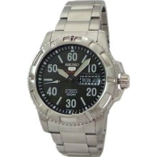 Seiko Military Black Dail Automatic Men's Watch Srp213k1 Srp213