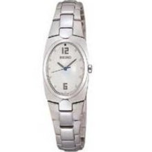 Seiko Oval Slim Quartz Ladies Watch Sxgj17p1