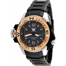 Seiko SKZ320 Mens Black Band G