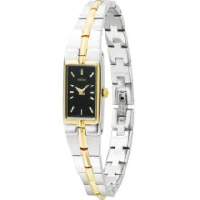 Seiko Watch, Womens Two Tone Stainless Steel Bracelet 14mm SZZC42