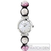 Sekonda - Ladies Pink & Silver Crystalla Watch - 4731