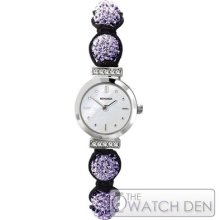 Sekonda - Ladies Purple Crystalla Watch - 4715