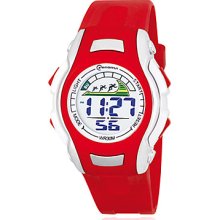 Silica Women's Multi-Functional Band Digital Automatic Sport Watches