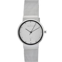 Skagen 355sssc Ladies Mesh Strap Watch W/date Â£100 O355sssc