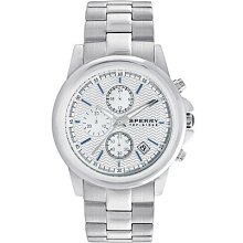 Sperry Top-Sider Watch, Mens Chronograph Halyard Stainless Steel Brace