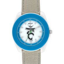 SPROUT Watches 'Chakra' Diamond Organic Strap Watch, 44mm