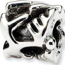Sterling Silver Reflections Kids High Heels Bead ...